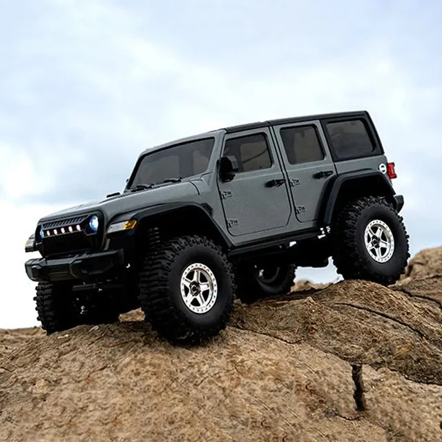 Gift 1/18 RC Rock Crawler Car 4WD Remote Control Simulation Off Road Car C8801 RTR Crawler Motor ESC LED Lights Vehicle Toys 6