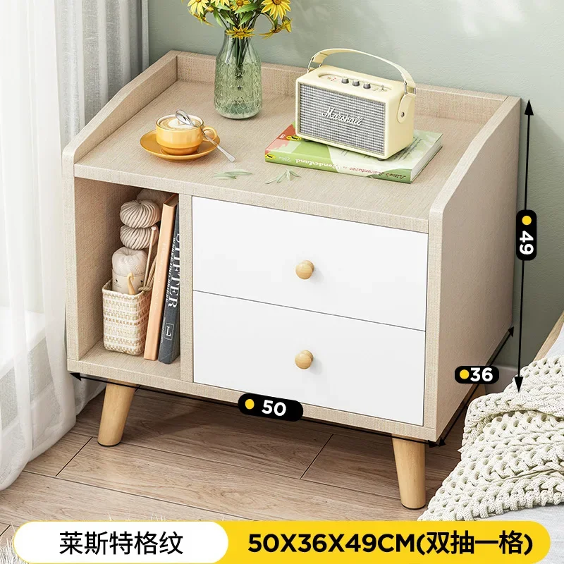 

2023 Year New AOLIVIYA Bedside Table Simple Modern Multifunctional Storage Cabinet Bedroom Bedside Small Cabinet Drawer Locker