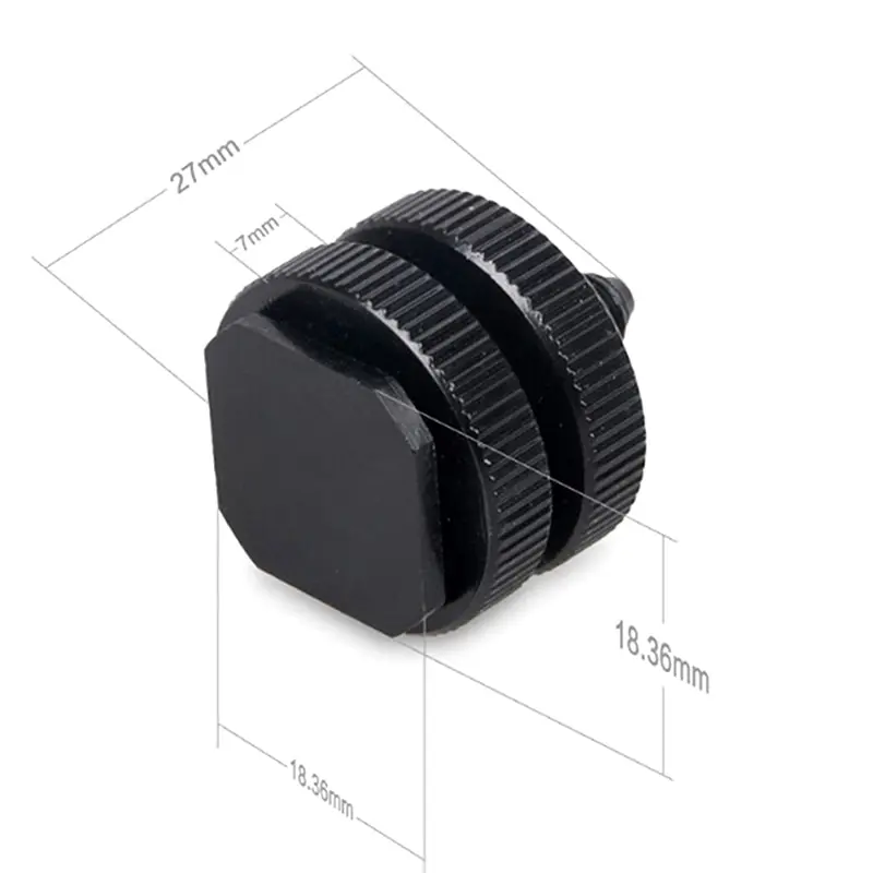 1/4 Hot Shoe Mount Phone Holder Bracket For Canon/Sony/Nikon DSLR