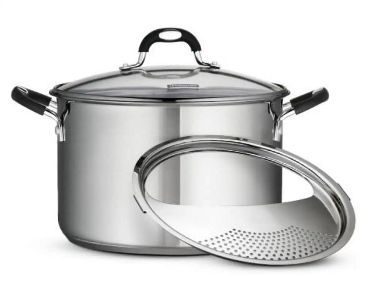 

Gourmet Stainless Steel 8 Quart Lock and Drain Stock Pot