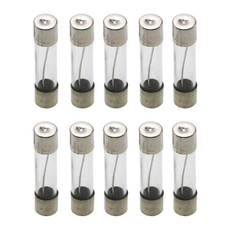 10Pcs/100Pcs 5*20mm 6*30mm Fast Blow Glass Tube Fuses 5x20 6x30 250V 0.1 0.5 1 2 3 3.15 4 5 6 7 8 10 12 15 20 25 30A AMP Fuse - Image 3