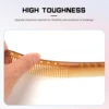 Multicolour Portable Anti-static Hair Combs Professional Barber Plastic Hairdressing Haicut Brush Salon Styling Tool Accessories 6