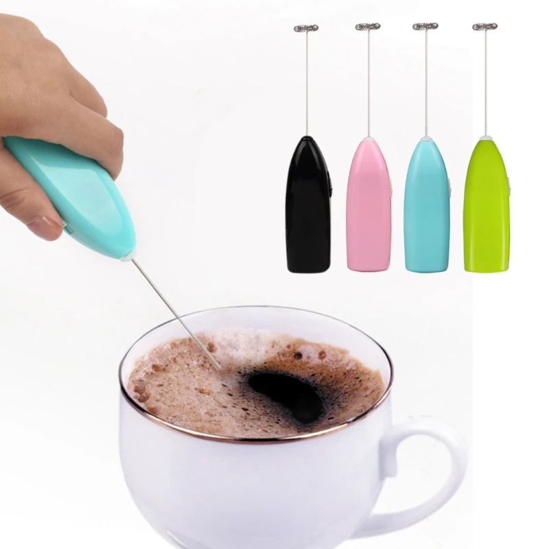 Electric Hand Blenders Egg Beater Small Drink Coffe Mixer Milk Frother Egg Whisk Mixing Eggs Cream Flour A0KF egg beater,electric blender,milk frother,electric whisk,handheld electric whisk