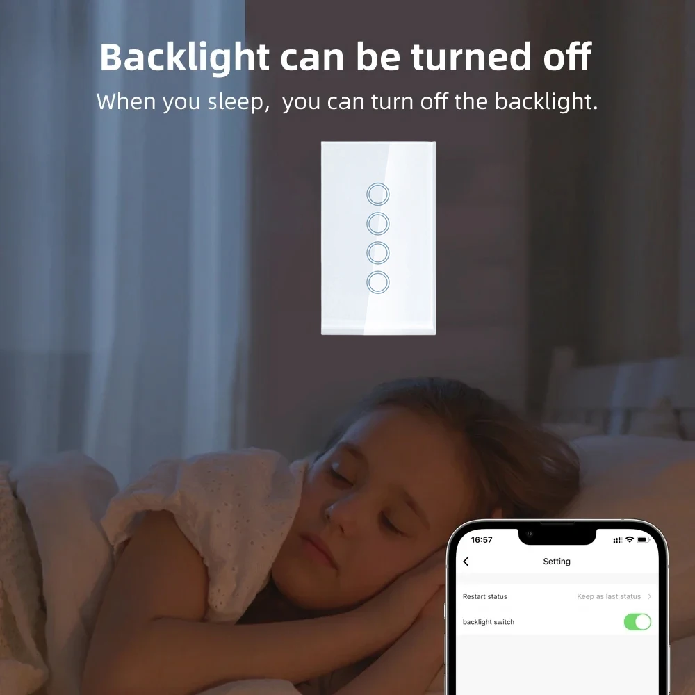Tuya ZigBee WiFi Smart Light Switch 1 2 3 4 gang 2500W Touch Switch With Neutral Wire Smart Life Control Via Alexa Google Home