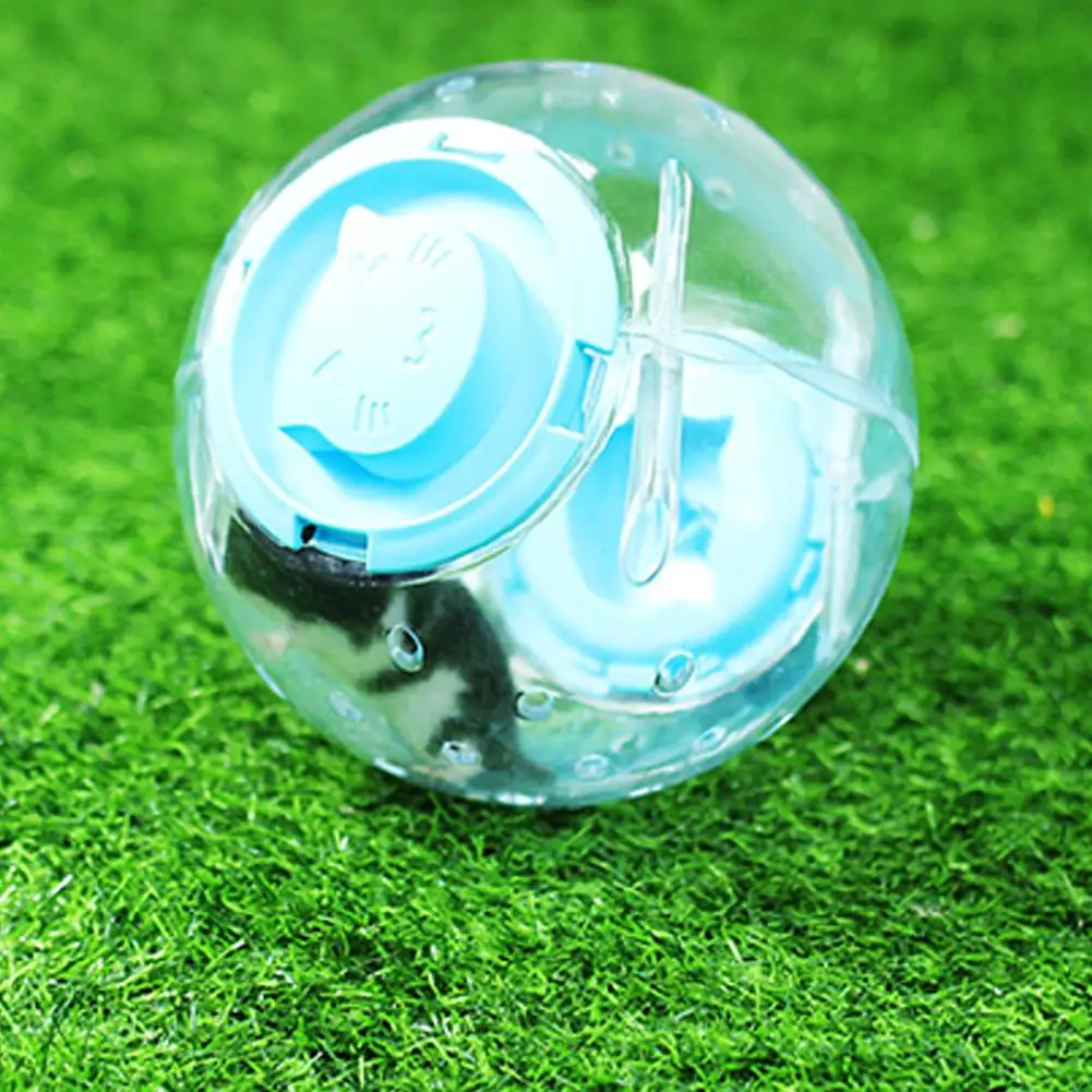 Hamster Exercise Ball Hamster Running Ball Transparent Small Pet Mice Jogging Ball Grounder Rat Porous Ventilation Gerbil Exercise Toy Pet Supplies pet toys,hamster toy,pet exercise toy,hamster exercise ball