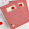 1 Korean Tomato Grid High Appearance Level Blank Notebook Minority Office Learning Ledger Diary School Supplies Planner Book 5