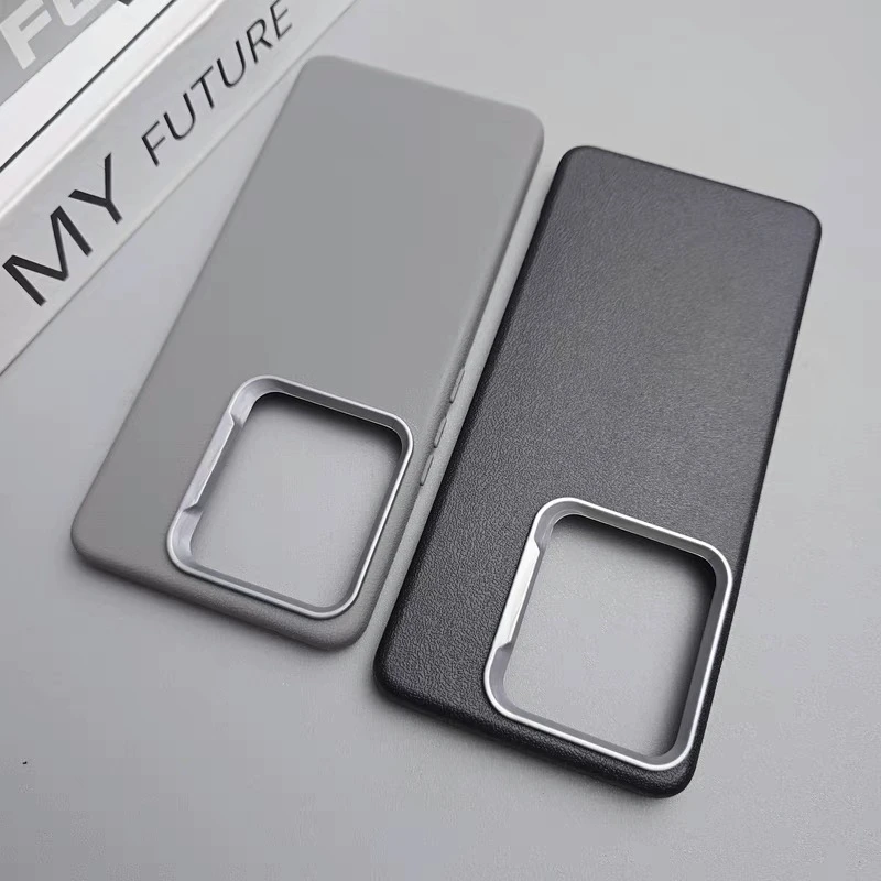 Luxury Shockproof Silicone Phone Case - Fashionable PU Leather Back Cover