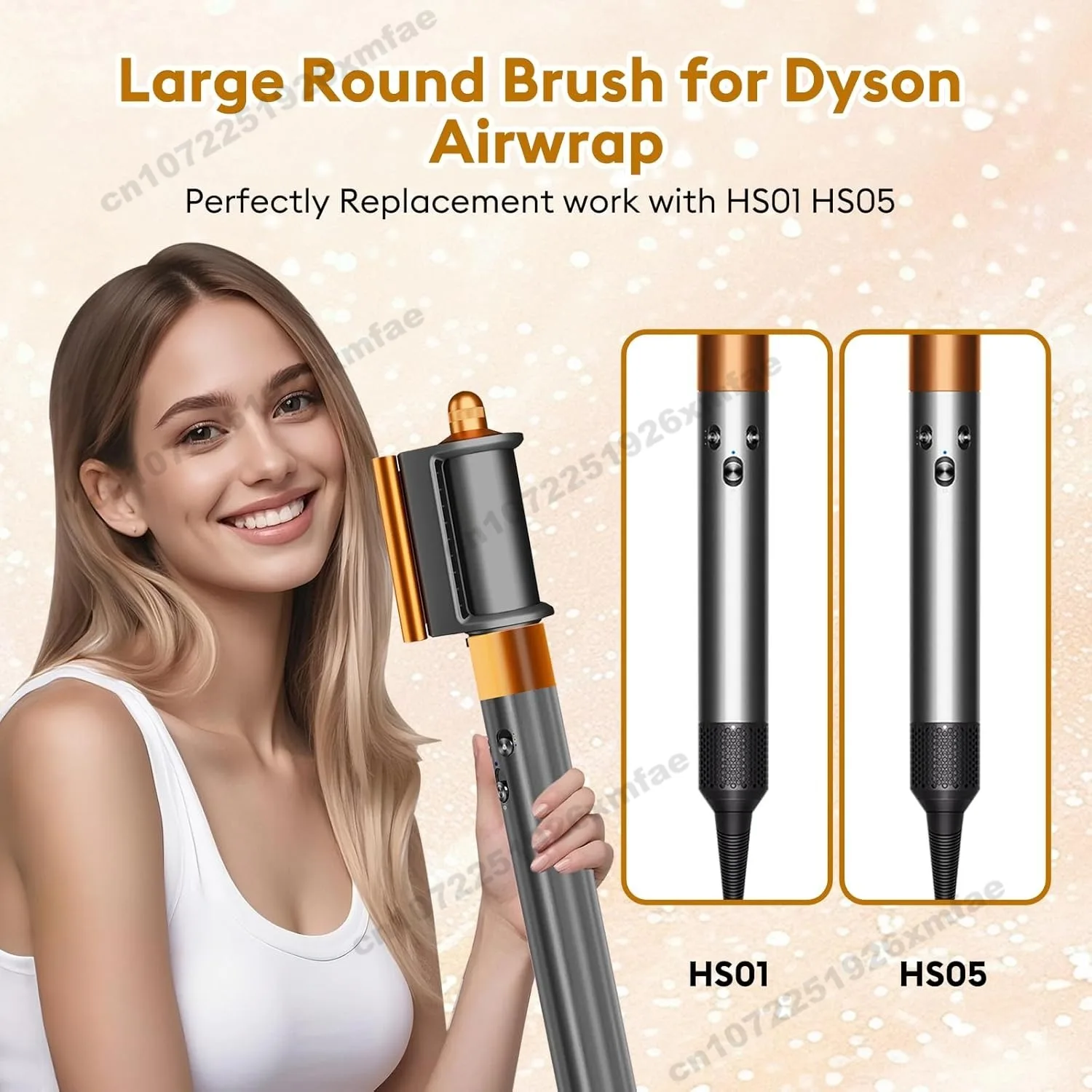 Anti-Flight Flyaway Attachment for Dyson Airwrap Fast Smooth Drying Replacement Accessories for Dyson Airwrap Styler HS01 HS05