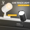 LED Track Light Rail Lighting System Spot Led Ceiling Lamp for Clothing Store Living Room 220VFull Set Track Spotlight 2