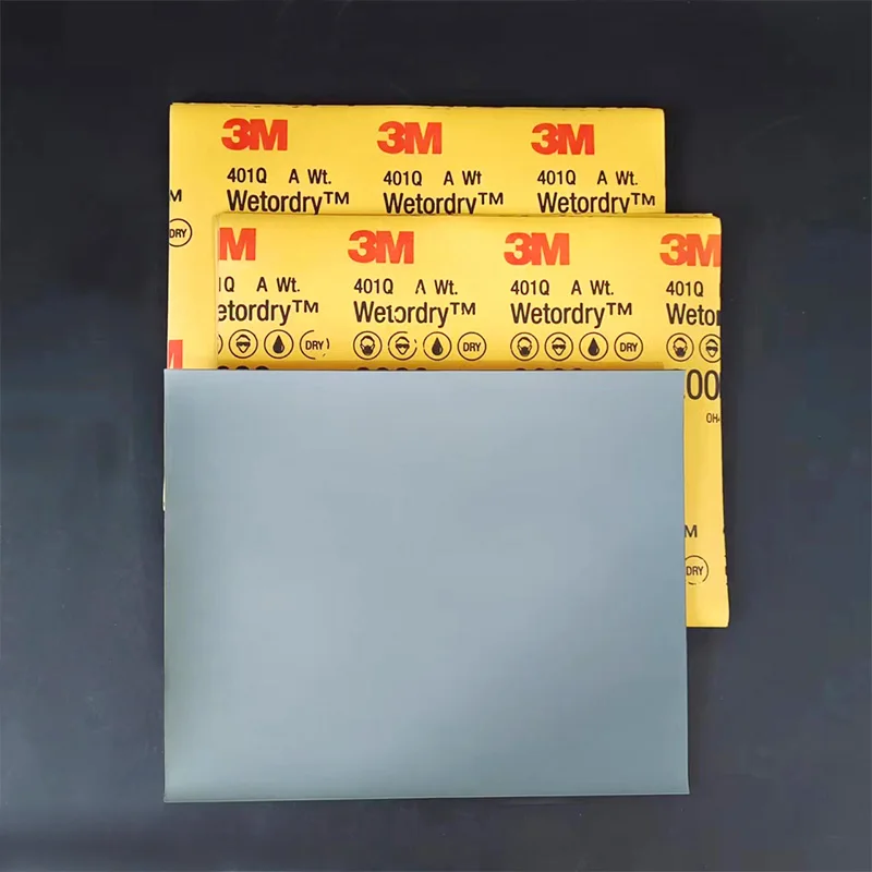 3M401Q beauty sandpaper 2000 mesh 227x280mm auto finish polishing water abrasive sandpaper sanding discs,sandpaper set,polish sand paper,sandpaper tools,mini sandpaper kit,sander pads