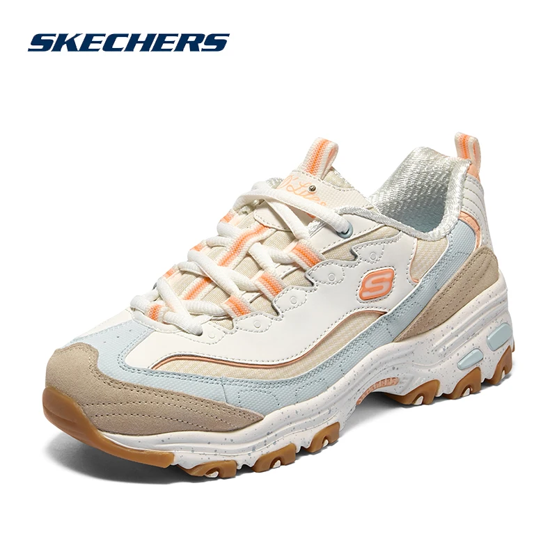 

Skechers Women Chunky Sneakers Thick Bottom Platform Ladies Sports Shoes Woman Casual Fashion Sports Shoes Running Shoes 2024