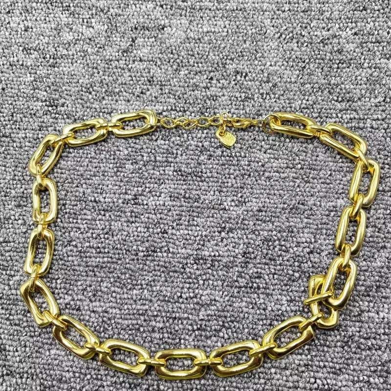 

Новинка 2022 г., изысканное гальванизированное ювелирное изделие unode 50 925 14K модное серебряное ожерелье, праздничные украшения, романтический подарок