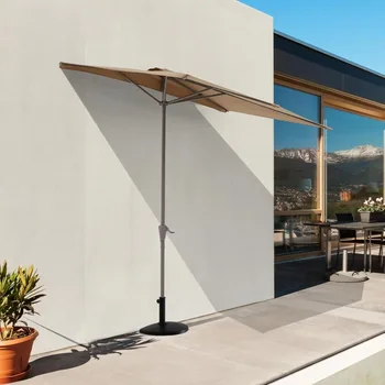 Half Rectangular Patio Umbrella 1