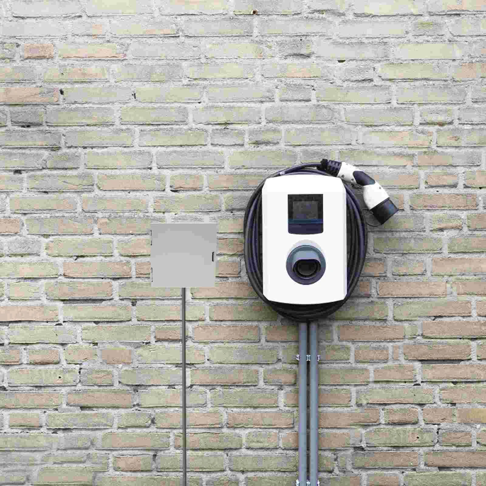 2 Count Electric Car Electrical Enclosure Junction Box Outdoor Wrought Iron