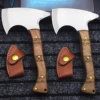 German d2 steel all Tang multi-purpose outdoor axe, jungle survival hatchet, EDC tool hand axe 2