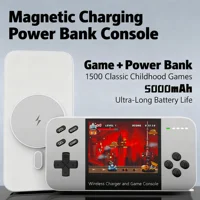 New game console with 1500 games, for Magsafe iPhone 17 16 15 14 13 12 Wireless Charger 5000mAh Power bank Phone backup battery - Image 3