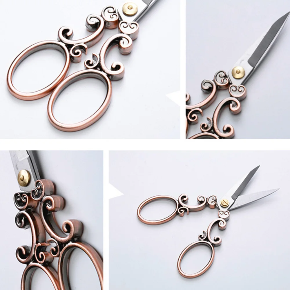2Pcs European Stainless Steel Tailor's Scissors Sewing And Vintage Crafts  Home DIY High Quality Modern Cut Small Scissors - AliExpress