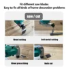 Oscillating Multi Function Tool for Makita 18V Battery Electric Saw Trimmer Shovel Polisher Woodworking Tool（No battery） 5