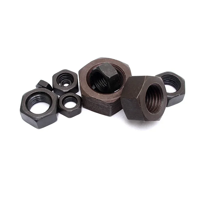 Description Picture 2 of item12.9 fine tooth nut fine buckle juvenile screw cap M10M12M14M16M18M20M22M24M27M30M33M36M39M42 Pitch 1.0 1.25 1.5 2.0 3.0