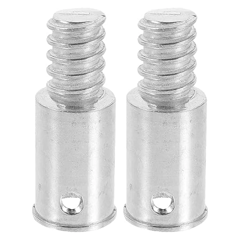 

2Pcs Threaded Tip Replacement Spare Parts Accessories Repair Kit,Aluminum Threaded Handle Tips For 0.72 Inch Wood Or Metal Poles