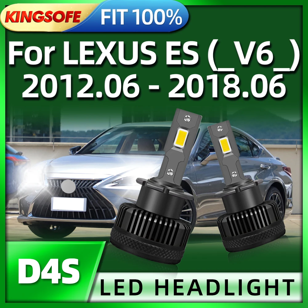RoadsunLEDD4SCarHeadlight45000LmBrightHIDLightForLEXUSESV6