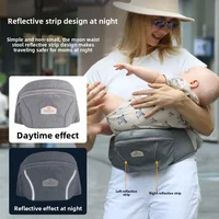 Baby Waist Stool Infant Hipseat Sling Shoulder Strap Baby Accessory Hip Seat Safety Belt Ergonomic Travel Adjustable 3-36 Months 1