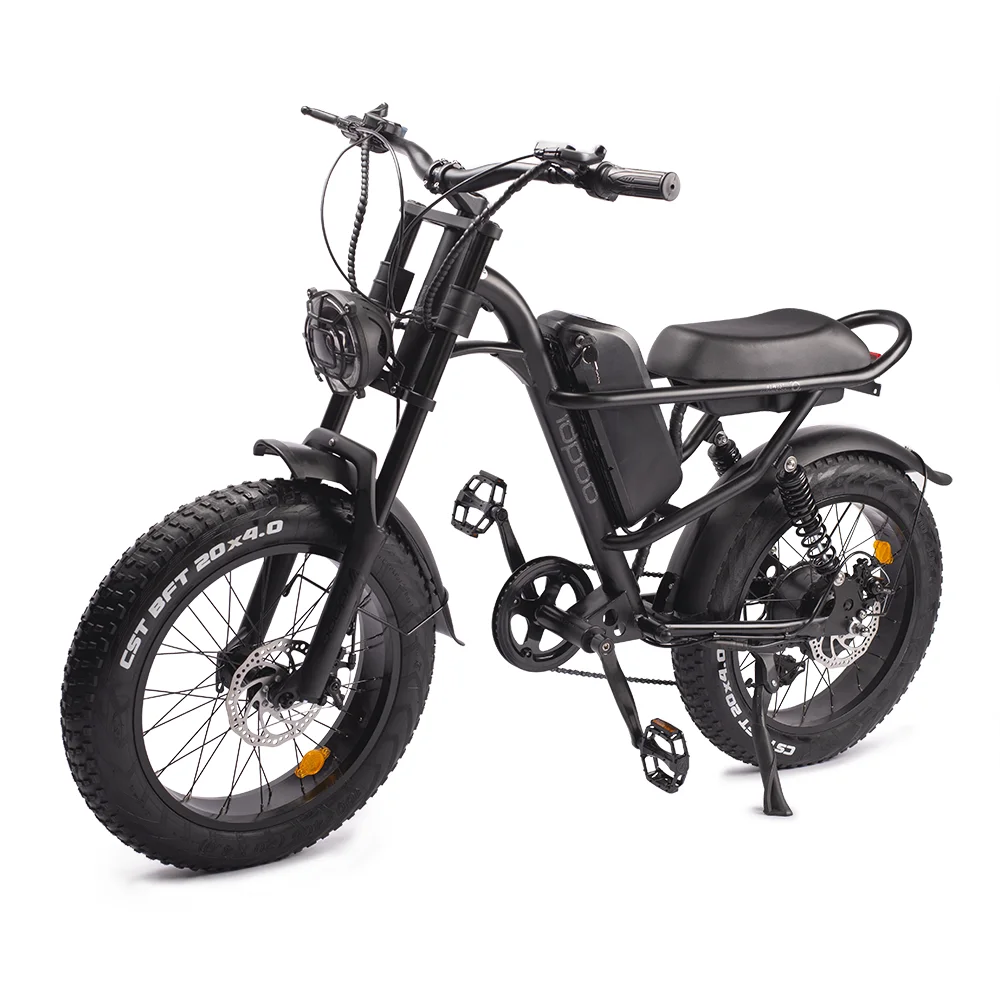 

UK And USA And EU Warehouse 20 Inch Fat Tire Idpoo IM-J1 Electric Bicycle 500W Ebike All Terrain Electrical Bike