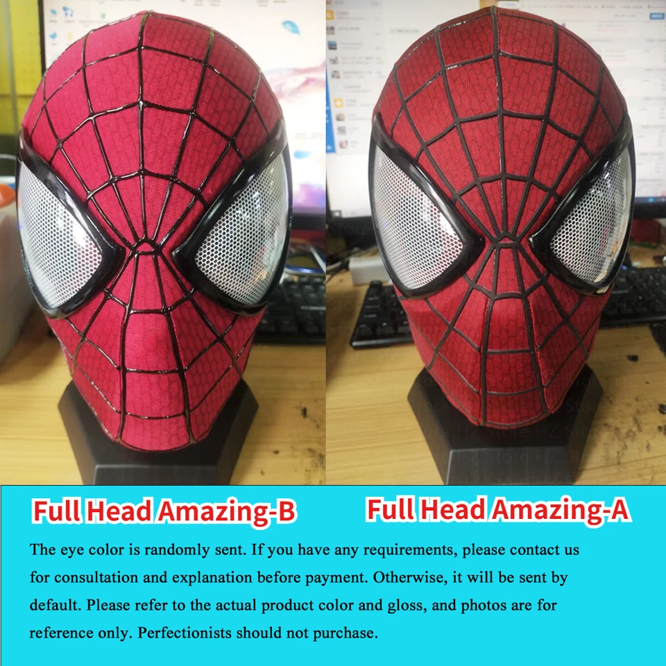 新品未使用】スパイダーマン ハイクオリティ マスク レプリカ2点