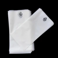 CPE Frosted Flat Pocket Phone Case Electronic Product Plastic Packaging Electronic Component Bag Data Cable Semi Transparent Bag 1