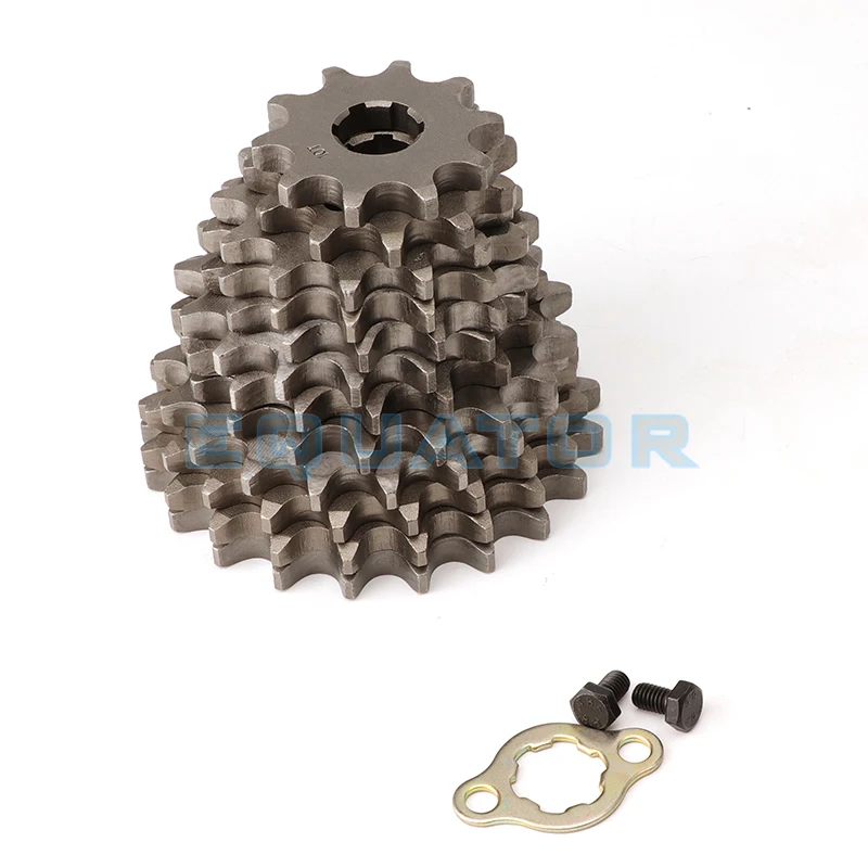 thumbnail image 2 of 420 14T 17mm Motorcycle Front Engine Sprocket For 50cc 70cc 110cc 125cc 140cc 160cc Z50 CT70 2 of 14