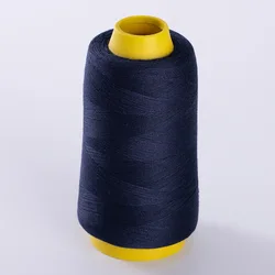 High - Quality Durable Polyester Sewing Thread - 1300 Yards for Professional Embroidery and Home Needlework (Navy Blue)