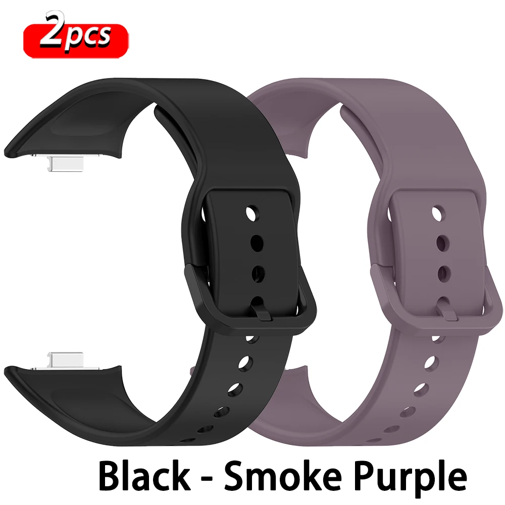 Silicone Sport Strap for Smartwatch - Durable Watchband Accessory