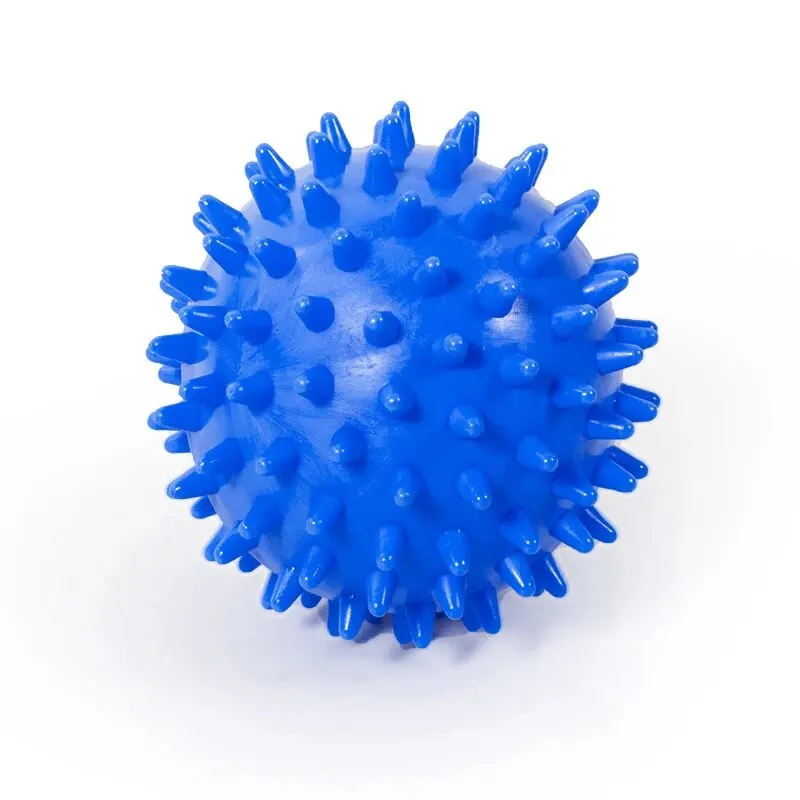 PVC Prick Ball 8cm Yoga Massage Ball Fitness Fascia Grip Sole Hedgehog Yoga