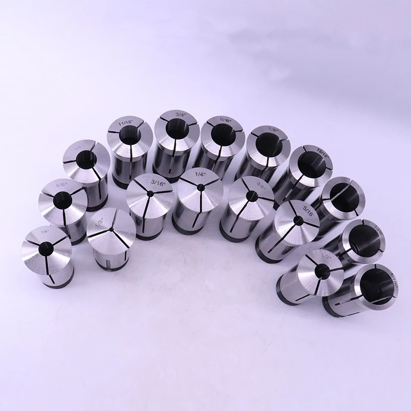17PC 5C Collet Set,1/8, 3/16, 1/4, 5/16, 3/8, 7/16, 1/2, 9/16, 5/8, 11/16, 3/4, 13/16, 7/8, 15/16, 1 Inch, 1-1/16, 1-1/8 Promoti 6
