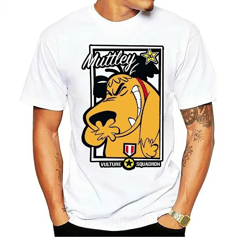 Dick Dastardly Vulture Squadron Wacky Races Funny Anime Tshirt Men ...