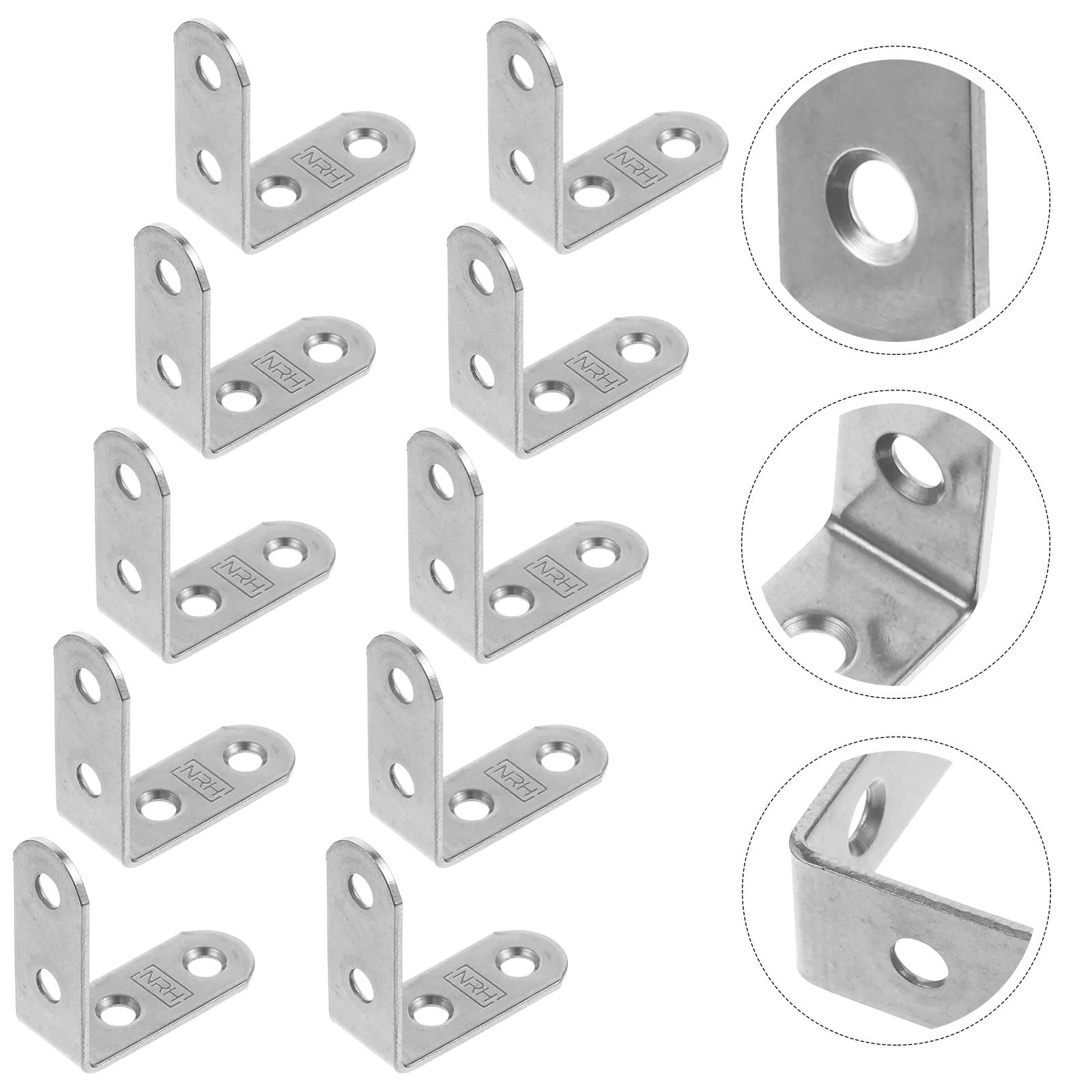 

Corner Braces L-Shaped Corner Brackets Drawer Shelf Wall Bracket Fixing Right Angle Corners Brace Home Furniture Hardware
