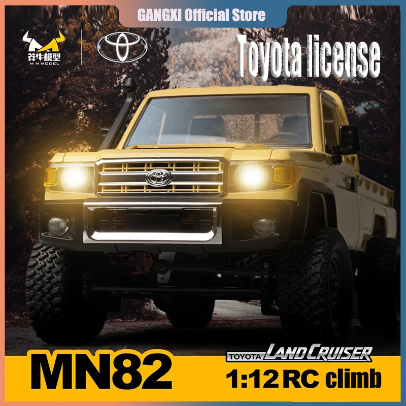 MN82 1:12 Full Scale MN Model RTR Version RC Car 2.4G 4WD 280 Motor Proportional Off-Road RC Remote Control Car for Boys Gifts rc cars