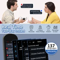 Z2 Instant AI Voice Translator Portable 3.1 inch Touch Screen Real Time Translator with Recording Photo for Travel Learn Meeting - Image 3