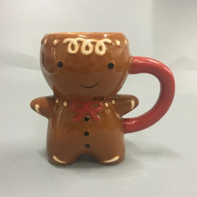 Gingerbread Man Mug, Gingerbread Coffee Mug, Cartoon Cute Ceramic Cup for  Tea Coffee Mugs, Unique Sh…See more Gingerbread Man Mug, Gingerbread Coffee