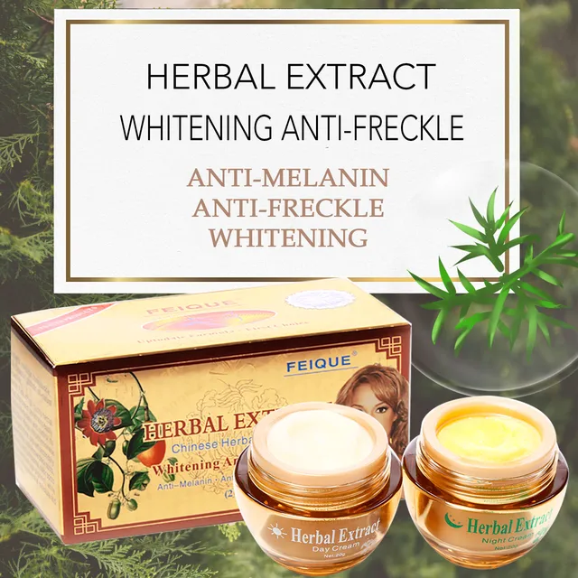 Természetes Gyógynövényfehérítő Krém, Távolítsa El A Szeplőket, Melasma, Sötét Foltos Arckrém, Az Anti -Melanin, Minden Bőrtípushoz Alkalmas - Image 2