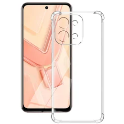 Custodia posteriore in silicone trasparente TPU shockproof con airbag