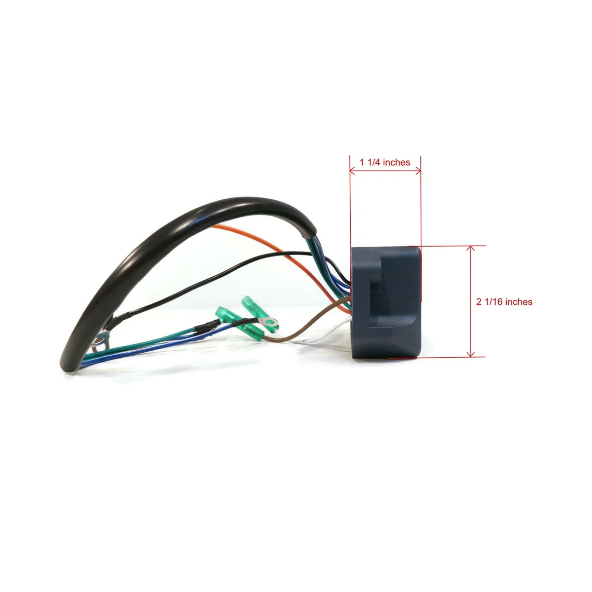 

339-6222A4 A6 A8 A10 Outboard Switch Box CDI Power Pack for Mercury 4 7.5 9.8 20HP 2Cyl 1973-1985