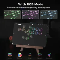 Haute42- COSMOX T16-PU Leverless Controller Joystick For PC/ PS4/PS5 Switch Steam Hitbox Arcade Leather Panel Comfortable Touch - Image 6