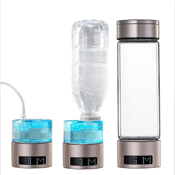 

Portable Hydrogen-Rich Water Cup Water Ionizer Maker/Generator Super Antioxidants ORP Hydrogen Alkaline Water Bottle