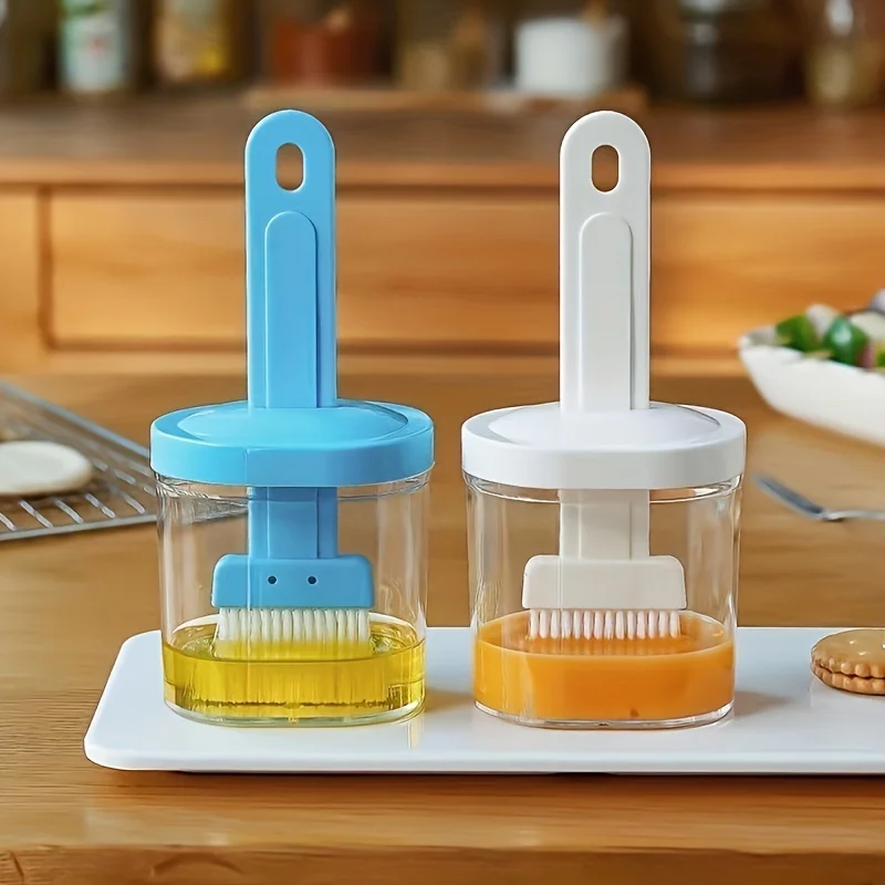 Bottle Oil Pot Brush Integrated With Kitchen Tool Dustproof