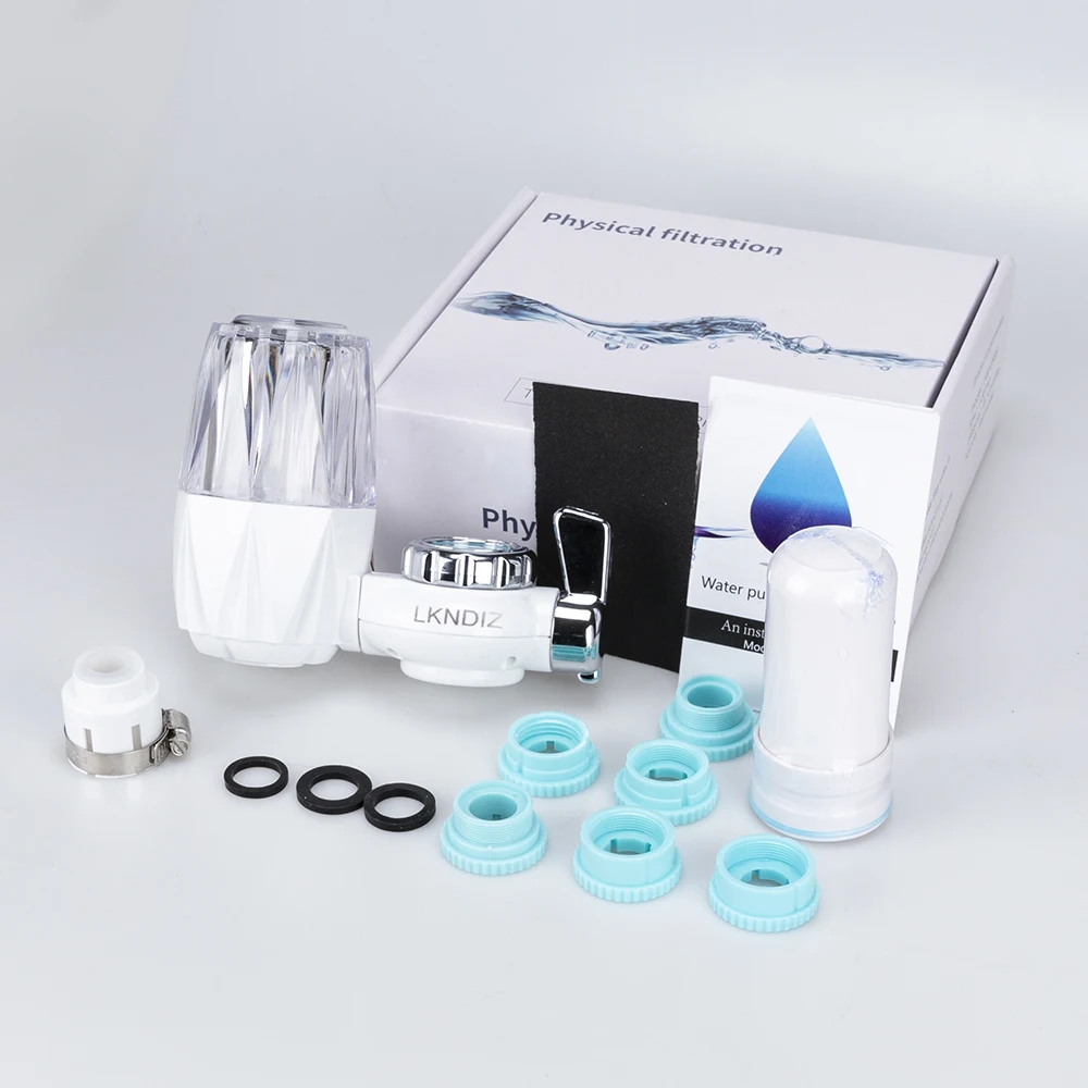 Water Purifier Faucet Filter Removable Washable Physical Filtering Home Kitchen One Filter Element