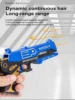 Continuous Fire Rubber Band Pistol Simulation Foldable Launcher Repeated Manual Shooting Game Competitive Target Sport Toy Guns 2