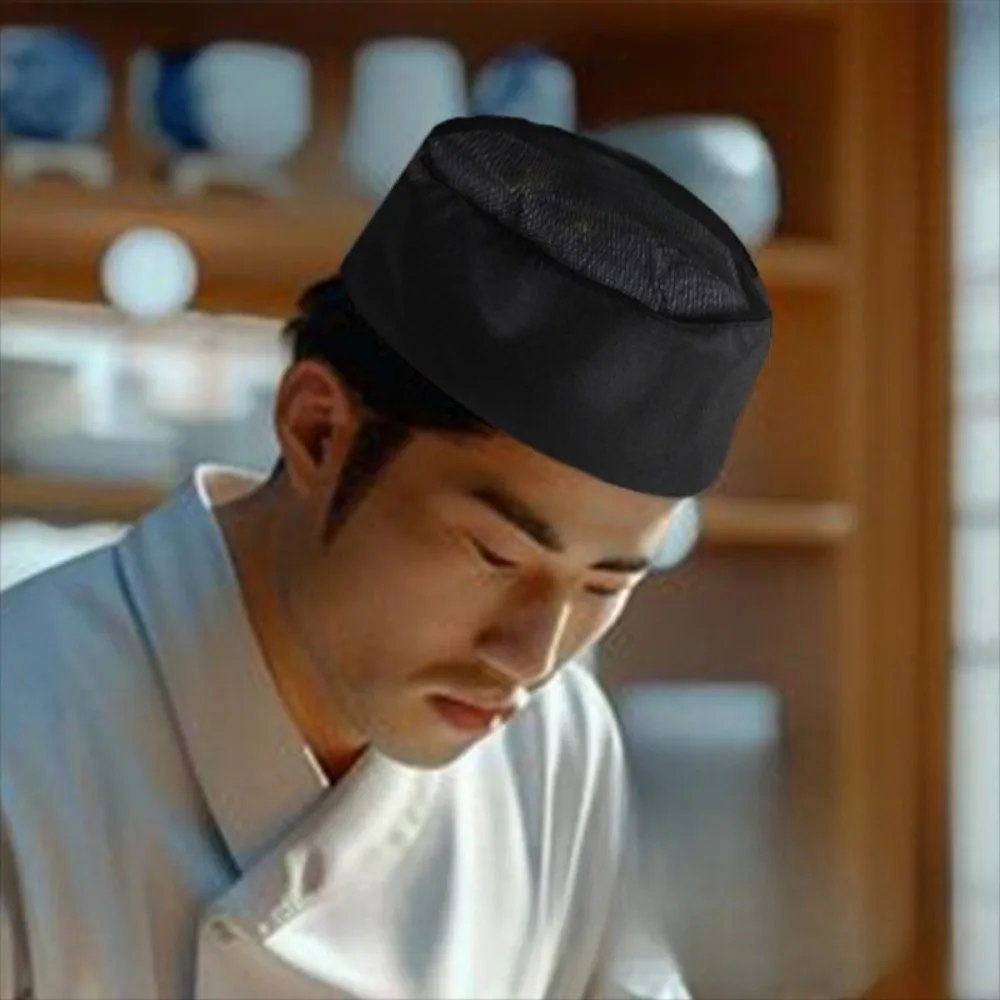 Cooker Hat Mesh Top Chef Hat Pirate Style Unisex Design Baker Hat Service Cap Working Cap Catering Cap Bakery