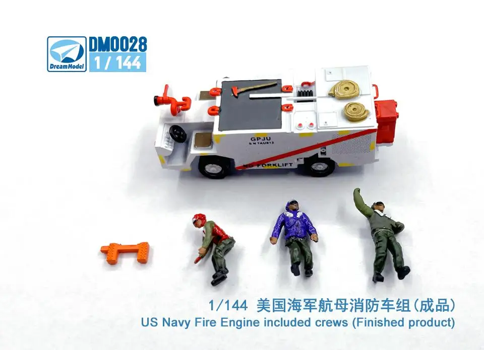 

Модель Dream DM0028 1/144 пожарный двигатель ВМС США включает экипажи (готовый продукт)