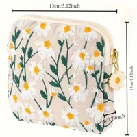 Ladies' Hand-Held Bag, Sanitary Napkin Storage Bag, Menstrual Pouch, Large Capacity, Portable and Cute Coin Purse, One Set - Image 3
